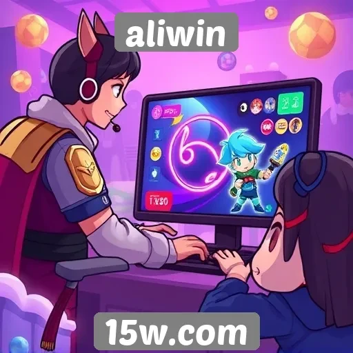 aliwin apresenta nova interface para jogos online